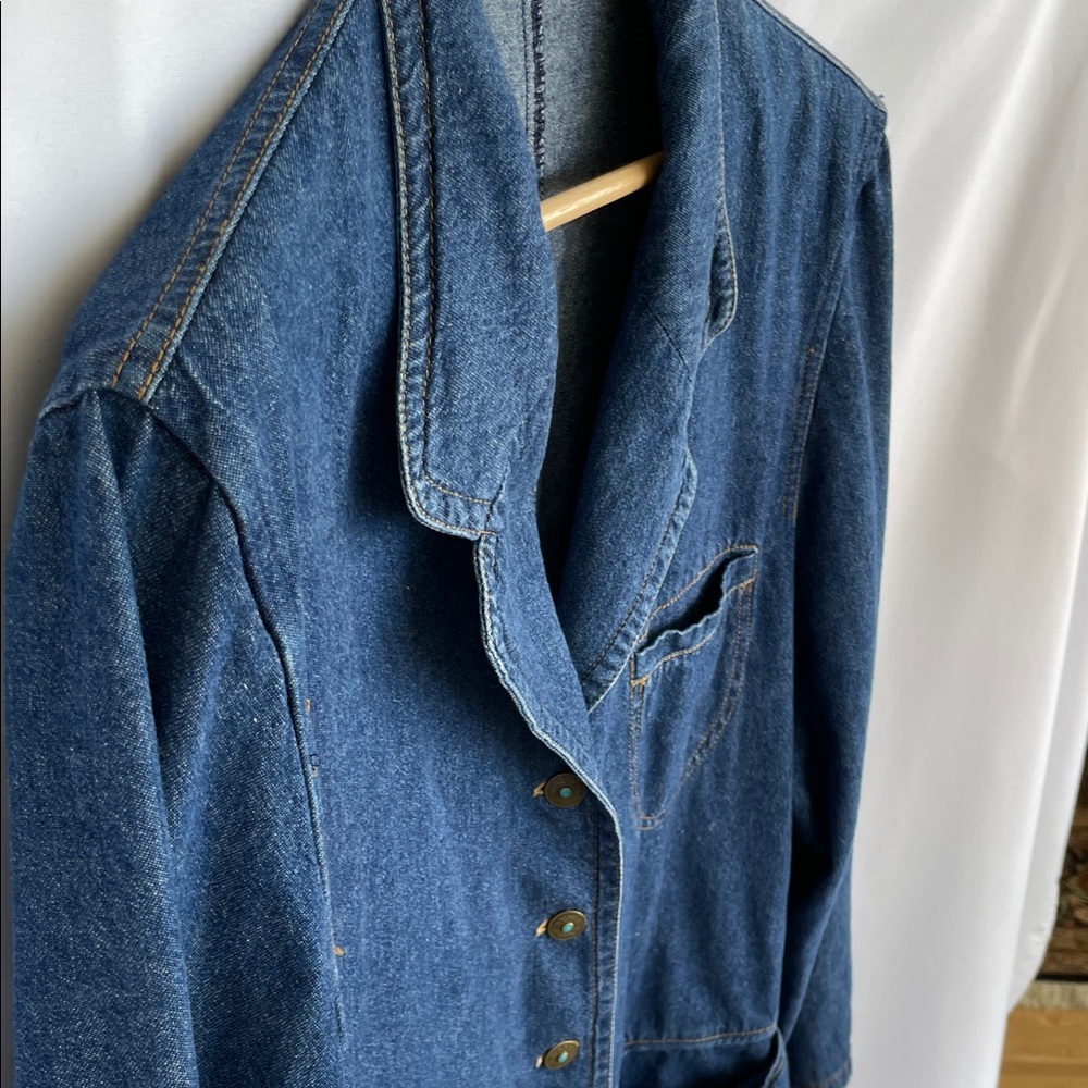 Classic Denim Blazer Size L/XL